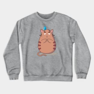 Cattitude - Embarrassed Crewneck Sweatshirt